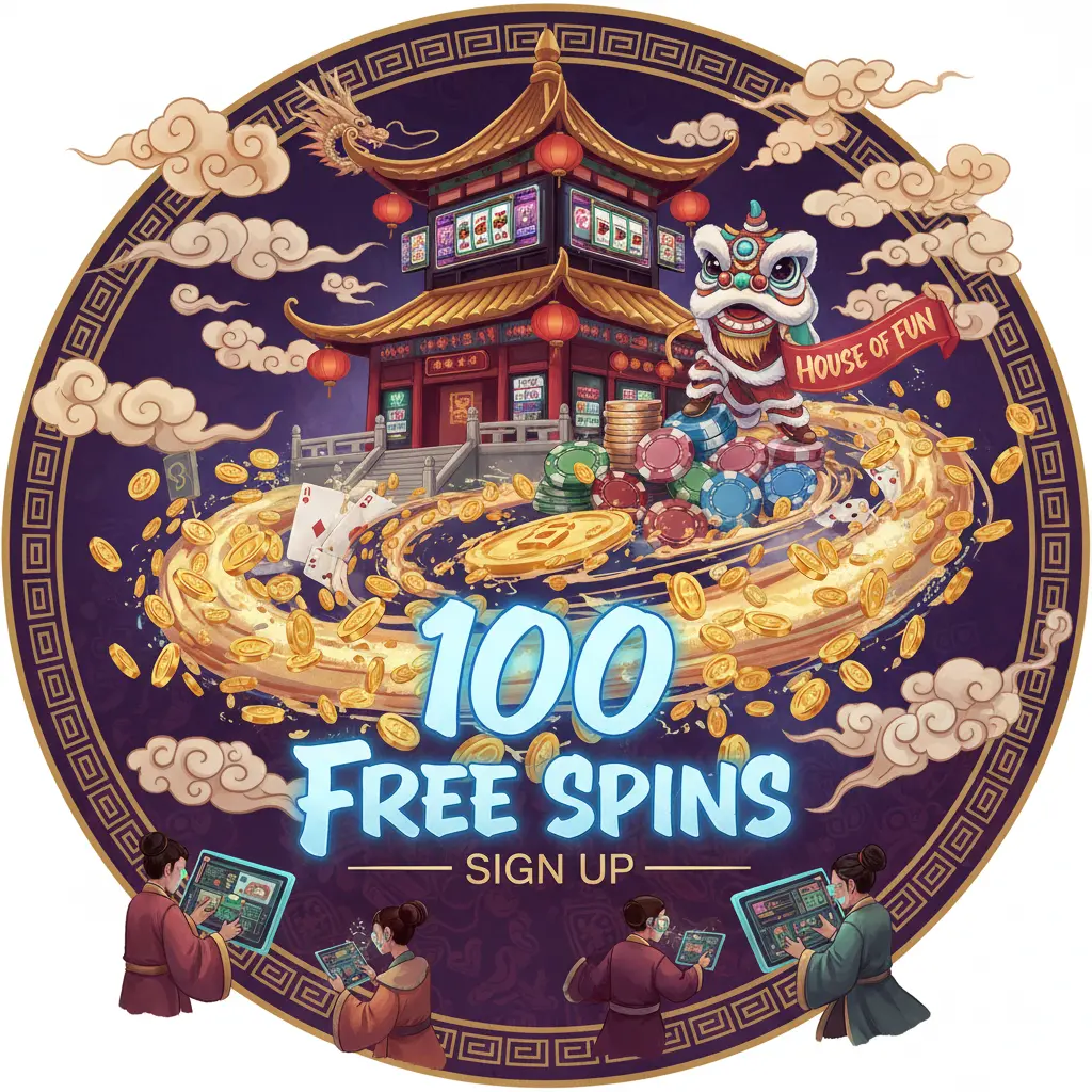 100 free spins with sign up casino - House
