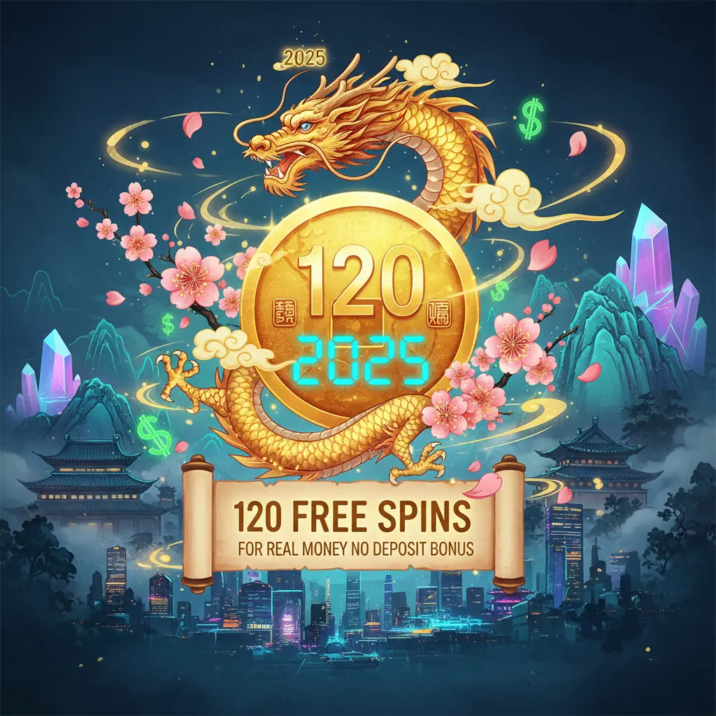 120 free spins for real money 2025 No Deposit Bonus - spins